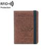 Soporte Multifuncional para Pasaporte Ins Corea Antirrobo RFID Cepillo Bolsa para Tarjetas de Pasaporte Soporte para Certificados Bolsa de Almacenamiento para Boletos de Avión Logotipo Impreso