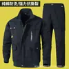 Conjunto de Ropa de Trabajo para Hombre, Traje de una Pieza para Primavera y Otoño, Modelo Nuevo para Soldadores, Sitios de Construcción, Reparación de Automóviles, Ropa de Trabajo de Fábrica Resistente al Desgaste, Ropa de Protección Laboral