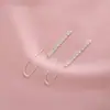 Aretes de Trigo Temperamento para Mujer, Regalos de Estilo Chino Literario y Artístico, Exquisitos Aretes de Borla de Cadena Larga, Aretes Super Brillantes de Cola de Fénix