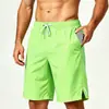 Shorts Masculinos Esportivos Outdoor de Secagem Rápida Verão Seda Gelo Finos Shorts de Corrida Casuais Respiráveis Calças de Treino Fitness