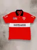 Camisa de Gola Redonda Bordada Lavada Tendência Estilo Japonês Verão 2026 Nova Top Casual Solto Tendência Estilo Americano Japonês