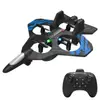 Avión a Control Remoto Nuevo Producto Transfronterizo Q3 Avión de Espuma Acrobático Drone de Luz Colorida Tirado por Gravedad Cuatro Ejes Recargable y Resistente a Choques