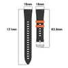 Nova Pulseira de Relógio GT5 Feminina Padrão Losango Triângulo Silicone Compatível com Huawei iwatch Pulseira de Relógio Pulseira de Relógio Esportiva de Silicone