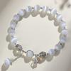 Pulseira Feminina de Pedra da Lua Limão Olho de Gato de Cristal da Amazon Moda Original Nova Popular Joia Personalizada