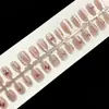 30 peças de nail art fofa de rede celebridade olho de gato de desenho animado usando unha gato branco suave cura peça de unha postiça código