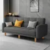 Sofá Cama Plegable Doble Propósito Tela Sala de Estar Simple Habitación de Alquiler Sofá Cama Plegable Individual y Doble Cama Plegable Doble Propósito