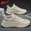 Sapatos Masculinos Huili 2026 Primavera Novos Leves Respiráveis Malha Tênis Esportivos Masculinos Malha Solado Macio Ultra-Leves Tênis de Corrida Masculino