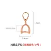 Agulha S925 Prata Esterlina Perfurada Semente de Melão Clipe Pingente de Jade Pingente DIY Fecho Acessórios Fornecimento Atacado Dropshipping