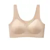 Ropa Interior de Relleno Líquido sin Costuras Ultra Delgada Personalizada para Mujer, Cómoda, que Realza, Sexy, con Copas Fijas, Tirante Ancho, Sujetador de Espalda Hermosa