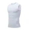 Chaleco deportivo sin mangas de secado rápido, ropa de entrenamiento para correr ajustada de alta elasticidad, camiseta ajustada para hombre transpirable y que absorbe la humedad