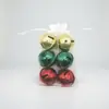 Campanas de Navidad Transfronterizas Pintura Metálica Accesorios de Decoración Navideña Colgantes para Árbol de Navidad Hechos a Mano DIY Pequeños Regalos Venta al por Mayor