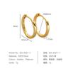 Nuevos Pendientes Redondos de Plata Esterlina 2025 para Mujer Pendientes Nicho de Exportación de Alta Gama Pendientes Simples Ins Joyería de Lujo Accesible