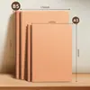 Cuaderno de Papel Kraft B5 Bloc de Notas para Estudiante de Secundaria Diario A5 Cuaderno de Ejercicios Superficie Suave Línea de Copia