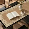 2026 Nuevo Mantel de Mesa Estilo Vintage Francés, Mantel de Mesa de Cuero Lavable, Mantel Impermeable y a Prueba de Aceite para Mesa de Café, Protector de Encimera