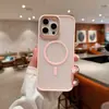 Funda Magnética para Teléfono Patrón de Diamante Oro del Desierto 17 Adecuada para Apple 16 Pro Max Anti-Caída 15 Moderna 14 Agujero Grande 12/11
