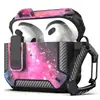 Adequado para Capa Protetora para Airpodspro3, Capa para Fone de Ouvido Apple de 4ª Geração, Capa Protetora Camuflada para Fone de Ouvido Airpods4