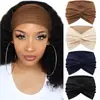 Banda para el cabello deportiva de yoga bohemia, banda elástica de algodón de ala ancha para mujer, banda para el cabello para correr, accesorios para el cabello, tocados