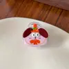 Lindo Clip para el Cabello Pequeño de Animales Rosas de Dibujos Animados, Lindo Clip para el Cabello de Corazón Girly, Mini Clip para el Cabello, Pinza para el Fleco, Tocado de Dibujos Animados