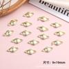Joias de Nail Art Transfronteiriças Anel Planeta Saturno Globo Brilhante Metal Unhas Usáveis Joias de Unha Acessórios de Nail Art Atacado