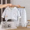 Lindo Conjunto de Niña con Felpa Estilizado Moda Elegante Niña Estampado Completo Lazo Uso Diario con Capucha Dos Piezas