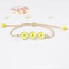 Pulsera de flor eterna de flor real nueva directa de fábrica estilo coreano pulsera de cuentas de vidrio de flor de cerezo seca fresca regalo