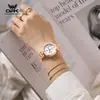 Reloj Marca Opk Modelo Nuevo Multifuncional Moda Cuarzo Calendario Simple Correa de Acero Luminoso Resistente al Agua Reloj para Mujer