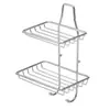 Estante de Almacenamiento Directo de Fábrica de Acero Inoxidable Tocador de Baño Estante para Toallas Cocina Estante de Almacenamiento de Pared Sin Taladro