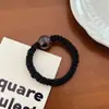 Diadema Cuadrada de Acrílico Estampado de Leopardo, Banda de Goma Simple y de Alta Elasticidad, Diadema de Celebridad de Internet, Goma para el Cabello, Duradera