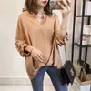 Nova moda outono estilo coreano solta plus size manga morcego camisa para mulheres, top de manga longa, blusa casual simples