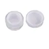 Frasco Redondo Reto de Acrílico para Creme Sem Maquiagem Cosméticos Frasco Refil 10g 15g 30g 50g Frasco de Embalagem para Creme