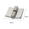 Accesorios para mamparas de acero inoxidable de baño público, bisagras de cierre automático para puertas de baños, juego de puertas plegables engrosadas para lavabos