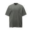 Jiayiku - Camiseta de manga corta para hombre, diseño plisado, estilo retro americano, estilo verano 2025, con lavado de tiburón y branquias