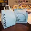 Bolsa Isotérmica Desechable para Pastel de Cumpleaños para Uso para Llevar 6 pulgadas 8 pulgadas 12 pulgadas Caja para Hornear Pastel Empaque Bolsa de Mano