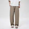 Maple House Roupa Masculina / Calça Casual Lisa para Homem 2026 Primavera e Outono Novo Versátil de Barra Reta Tendência Calça Longa Moda Calça Curva