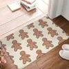 Tapete de piso de tierra de diatomeas transfronterizo para uso doméstico, tapete decorativo navideño, alfombra para entrada, resistente a la suciedad y fácil de mantener, tapete de piso para baño