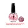 Óleo Nutritivo para Unhas com Flores Naturais Secas 15ml, Óleo Nutritivo para Cutículas, Líquido Nutritivo Anti-Rachaduras para Cutículas com Fragrância Floral, Óleo para Cuidado das Unhas