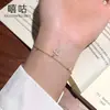 Pulsera de Flor Completa en Plata S925 Xigu H0170 para Mujer, Joyería de Mano Dulce Estilo Ins Nicho Coreano Nuevo Estilo 2025
