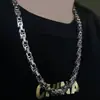Artículo Más Vendido en Comercio Electrónico: Collar de Cadena Emperador Audaz, Inoxidable y de Acero de Titanio para Hombre