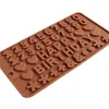 Série de moldes de chocolate molde de botão inseto amor animal letras em inglês números molde de amor