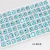 Joyería para Uñas Personalizada Diamante K9 Diamante para Uñas Flash Cubo de Azúcar con Forma Especial Corazón Torcido Ovalado Huevo de Paloma Fang Fang Dongzhou Cristal