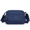 2025 Bolso Cruzado Nuevo de Lona de Nylon para Mujer Color Sólido Bolso de Mamá Casual de Tela Oxford Versátil Pequeño Bolso de Hombro