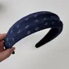 Diadema de Punto Retro con Flores Pequeñas para Salir, Pasador para Lavarse la Cara, Pasador Versátil de Alta Gama, Accesorio para el Cabello de Diadema Estilo Occidental