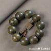 Pulsera de Sándalo Verde Argentino Material Antiguo Sumergido Tronco de Sándalo Pulsera de Cuentas de Buda para Hombres y Mujeres Fabricantes de Pulseras de Rosario de 108 Cuentas