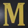 26 Banderines de Papel Dorados con Letras y Números para Decoraciones de Fiesta de Cumpleaños, Directo del Fabricante, Navidad 3D