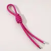 Lanyard Colgante de Cuero Peruano Llavero DIY Hecho a Mano Joyería Tejida Manualidades Decoración para Cadena de Teléfono Bolso