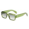 Europa y Estados Unidos transfronterizos marco pequeño personalizado poligonal uña de arroz gafas de sol color gelatina ins estilo retro simple usar gafas de sol de moda