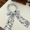Diadema Retro Marrón con Dientes y Cinta para el Cabello, Diadema Diaria para Mujer, Nuevo Estilo 2025, Tejida, Integrada con Bufanda de Seda Rota para Atar el Cabello