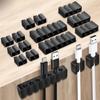 Organizador de Cables de Datos de Silicona, Enrollador de Cables, Protector de Cables de Carga, Organizador y Soporte de Cables de Datos, Pinza para Cables