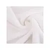 Brocado de Poliéster Coral Fleece Liso Coral Fleece Doble Cara Otoño e Invierno Bata Ropa de Casa Tela Absorbente Toalla de Baño Tela