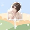 Fuera del Mundo Animación Baiyuan Gu Shiye Xia Xiao Debido a Tarjeta de Recogida de Fan de Cabeza Grande Concierto Debería Ayudar Sonido de Sacudida Circundante